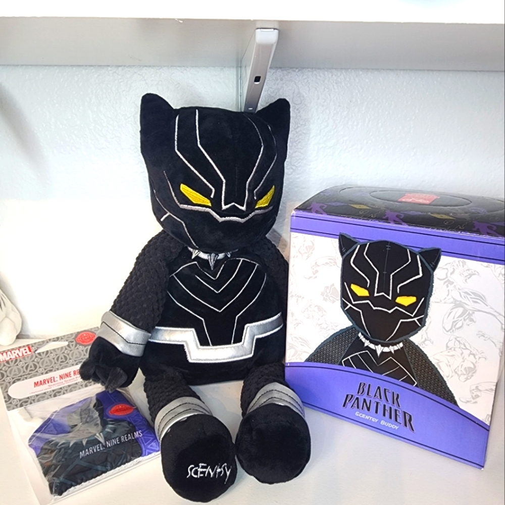 Black Panther Scentsy Buddy With Scent Pack